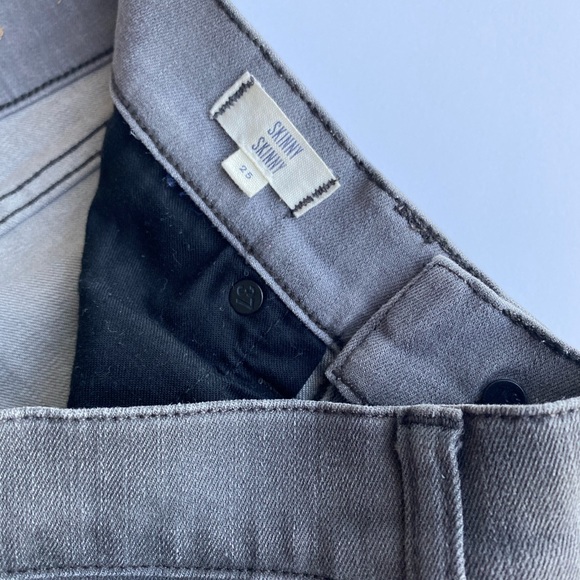 Madewell Gray Skinny/Skinny Jeans - Picture 5 of 8
